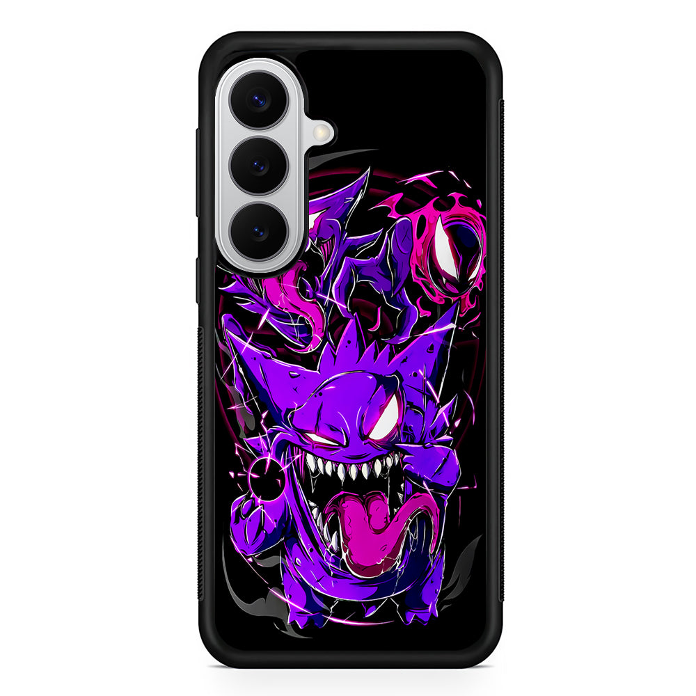 Pokemon Gengar Haunter Gatsly Samsung Galaxy S26 Case | Protective Rubber Cover