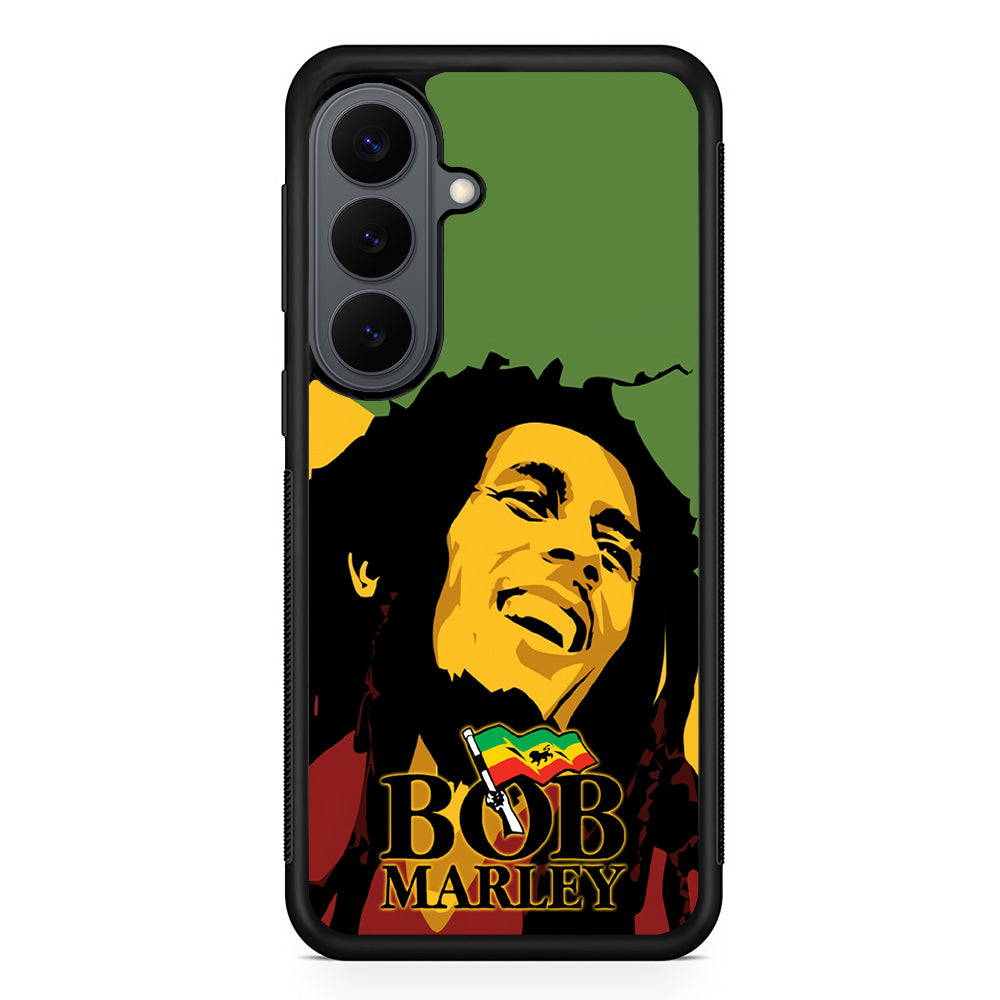 Bob Marley Art Legend Reggae Samsung Galaxy S26 Plus Case | Slim Rubber Case for Samsung Galaxy S26 Plus