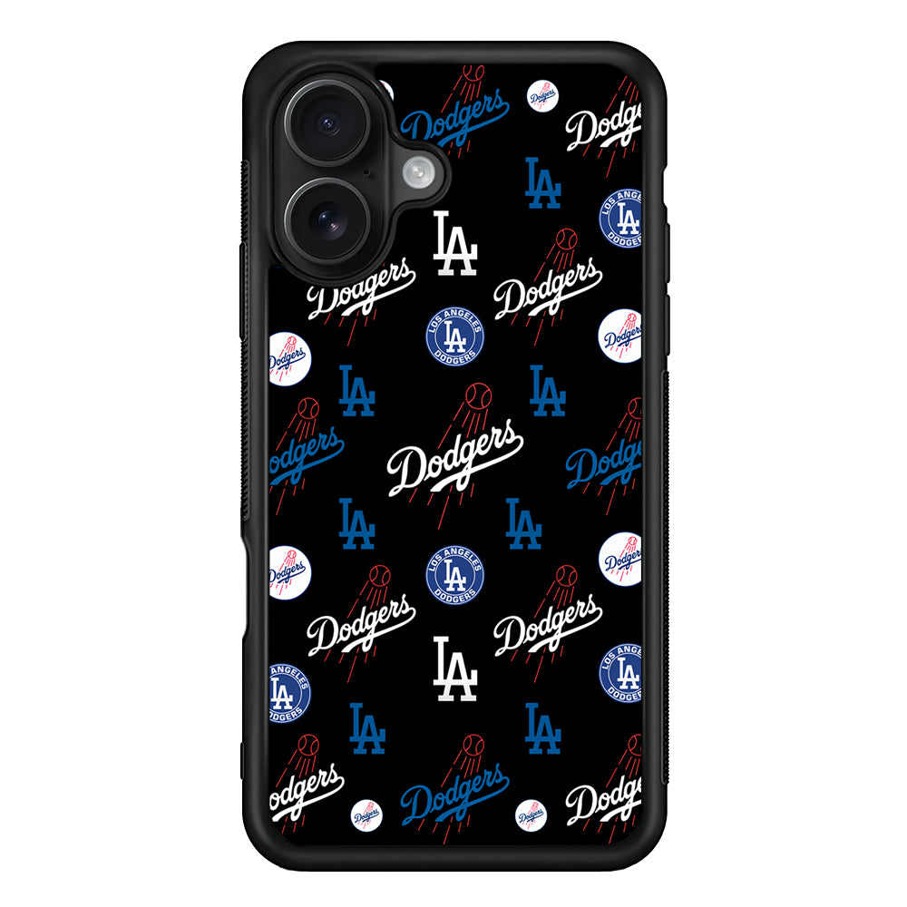 Los Angeles Dodgers Logo iPhone 16 Case - Oxvistore