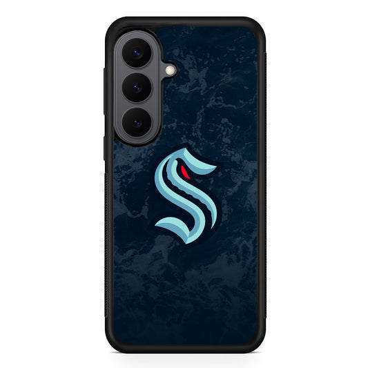 Seattle Kraken Logo Samsung Galaxy S26 Plus Case | Slim Rubber Case for Samsung Galaxy S26 Plus