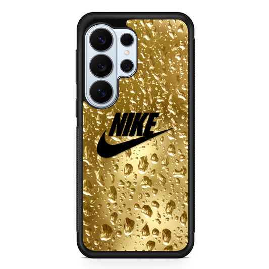 Nike Golden Water Drop Samsung Galaxy S26 Ultra Case | Protective Phone Cover