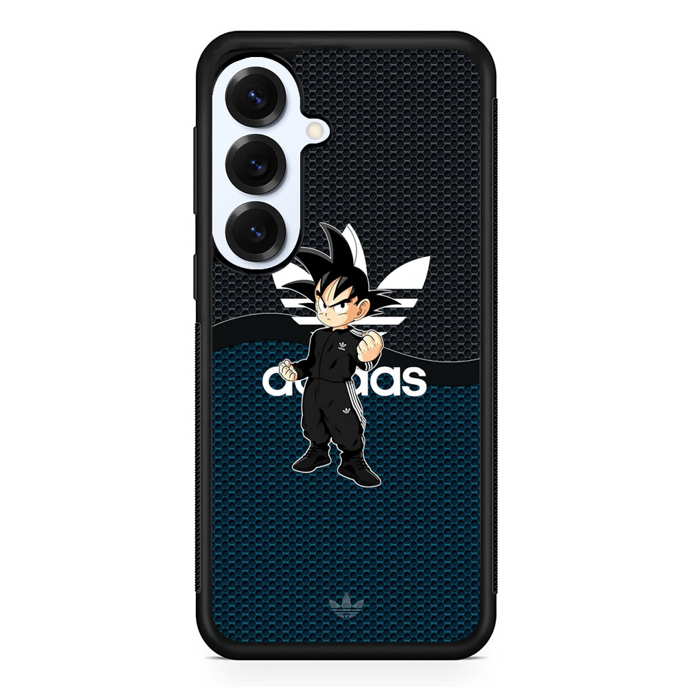 Adidas Suit with Goku Fight Mode Samsung Galaxy S25 Plus Case | Durable Samsung Galaxy S25 Plus Phone Case
