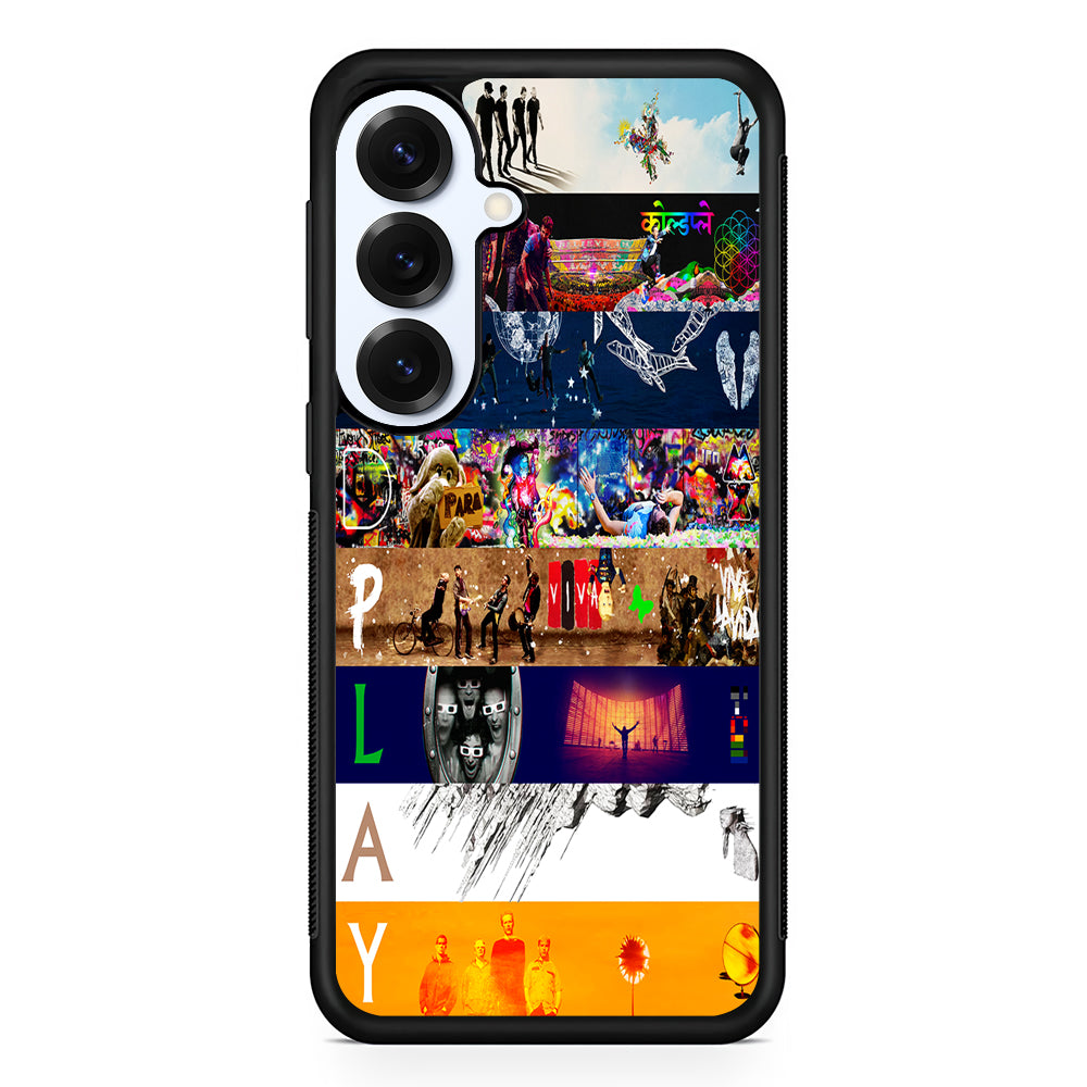 Coldplay Favorite Poster Samsung Galaxy S25 Plus Case | Slim Rubber Cover for Samsung Galaxy S25 Plus