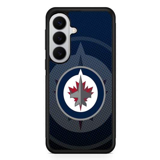 Winnipeg Jets Logo Samsung Galaxy S26 Case | Protective Rubber Cover