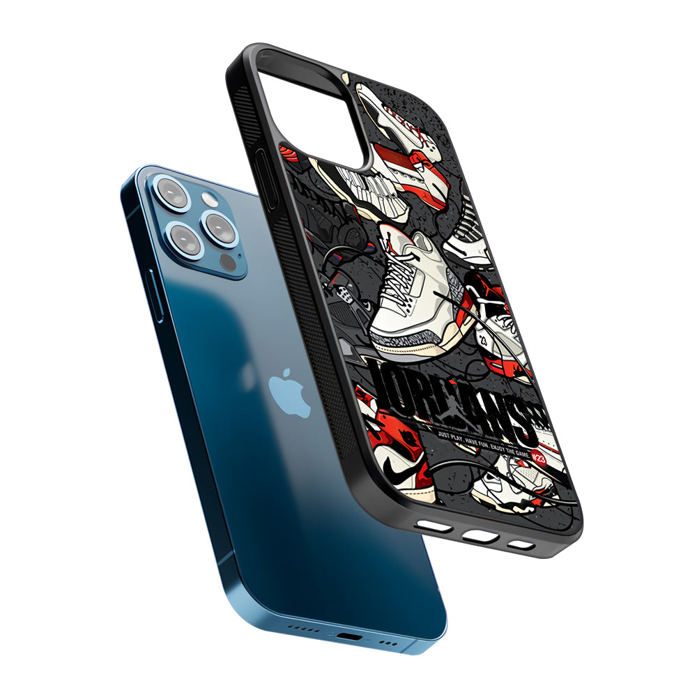 Air Jordan Play and Enjoy The Game 2D Rubber Phone Case | Slim Protective Phone Case
