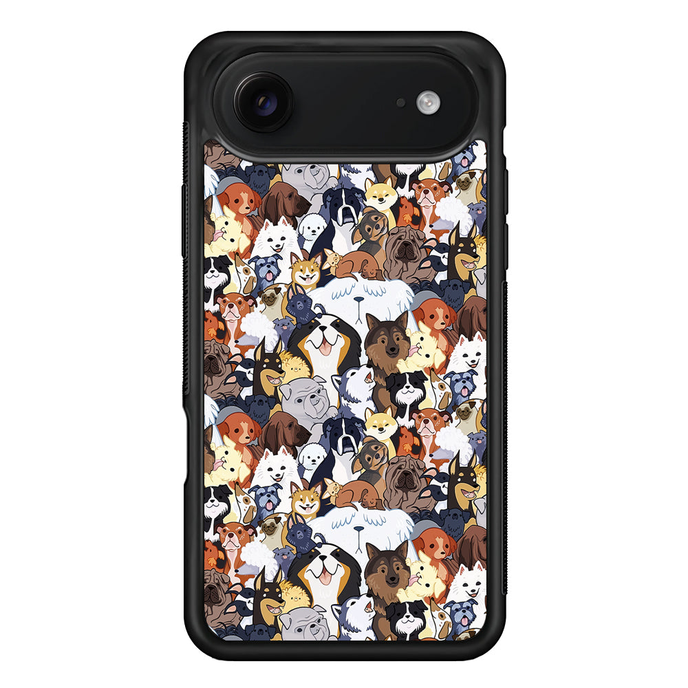 Puppy Party Pattern iPhone 17 Air Case | Protective Case for iPhone 17 Air