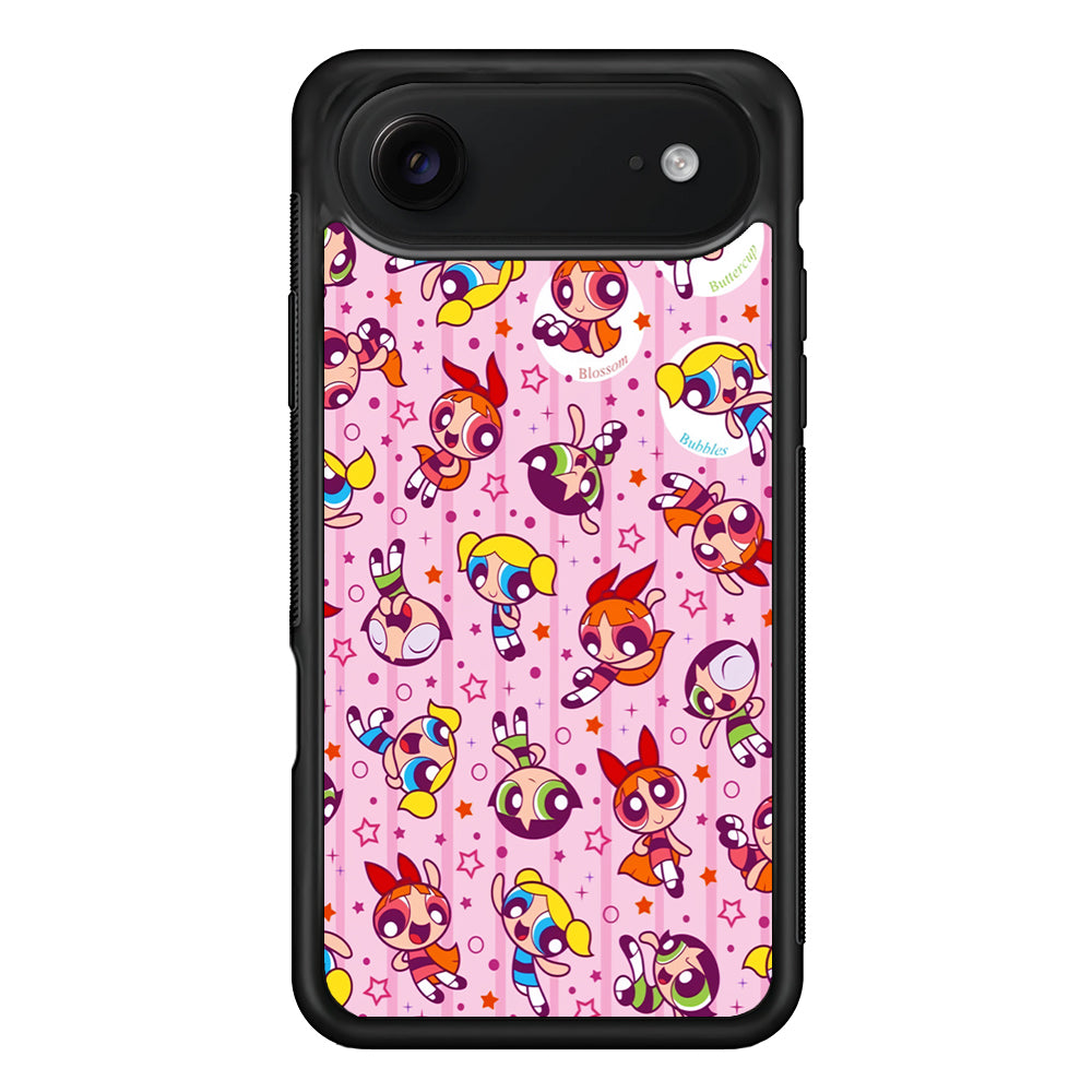 The Powerpuff Girls Cute Pattern iPhone 17 Air Case | Protective Case for iPhone 17 Air