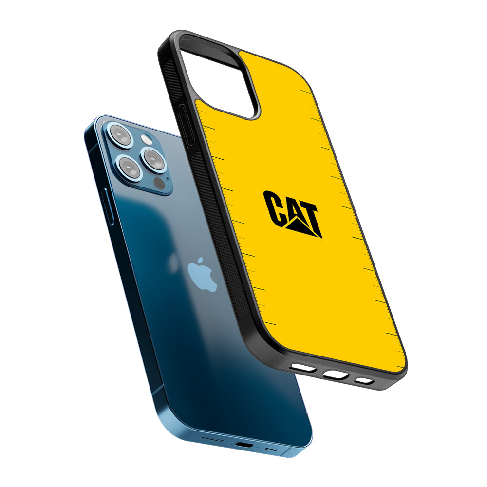 Caterpillar Logo Heavy Duty 2D Rubber Phone Case | Durable Phone Case