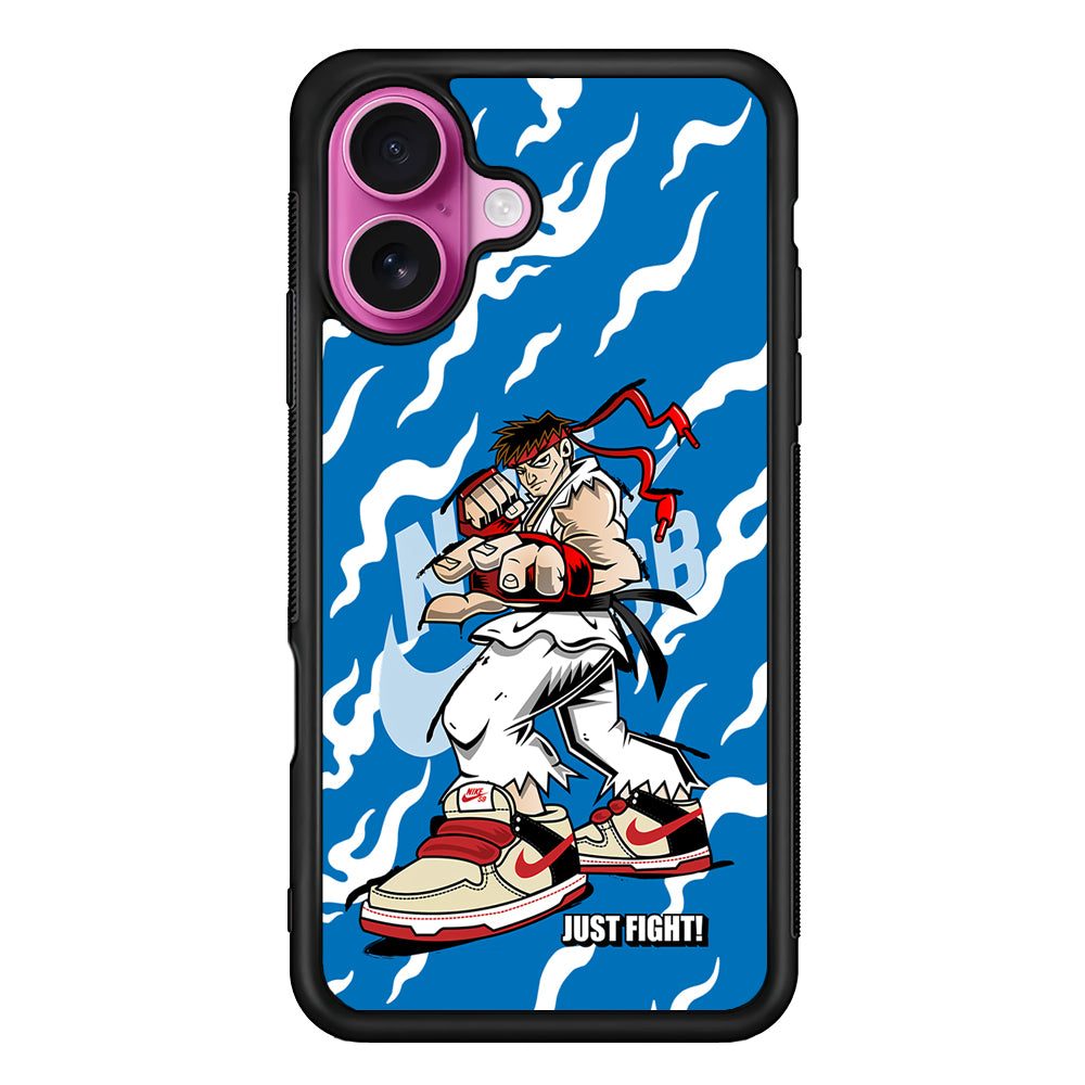 Nike Just Do It and Fight It iPhone 17 Case - Slim Rubber Case for iPhone 17