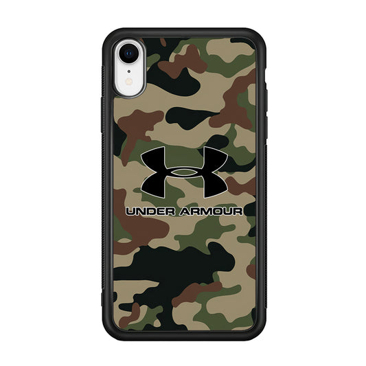 Under Armour Green Camo iPhone XR Case | Slim Rubber Case for iPhone XR