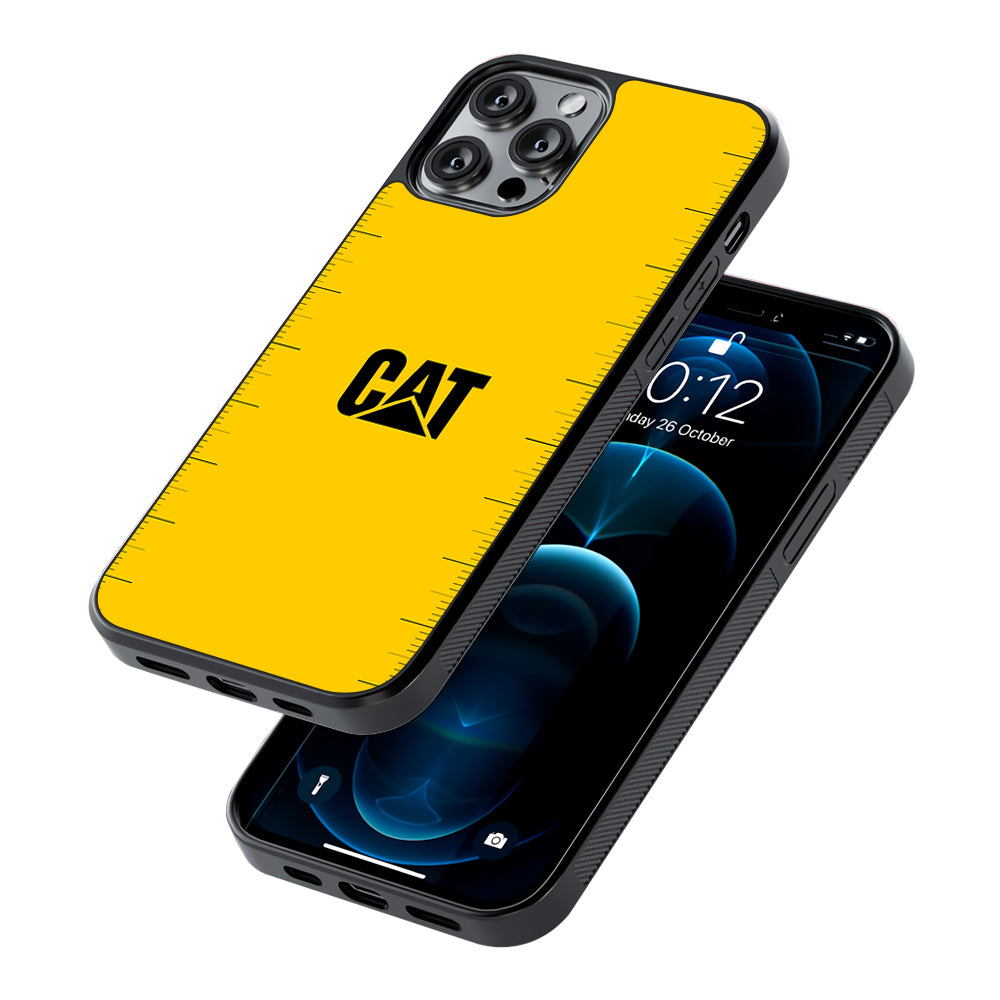 Caterpillar Logo Heavy Duty 2D Rubber Phone Case | Durable Phone Case