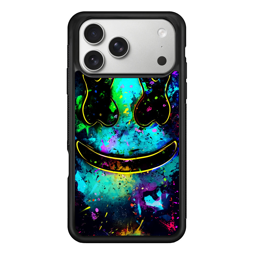 DJ Marshmello Painting Art iPhone 17 Pro Case | Slim Rubber Case for iPhone 17 Pro