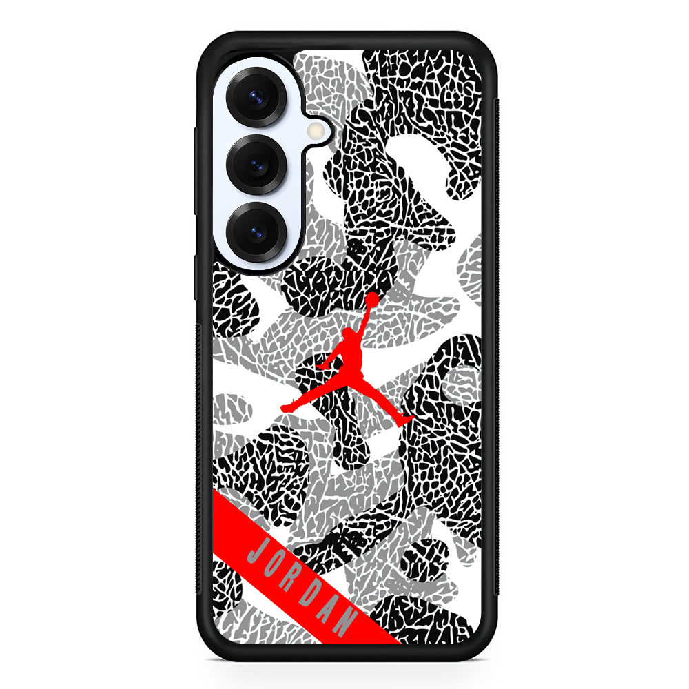 Air Jordan Absolute Patern Samsung Galaxy S25 Plus Case | Durable Samsung Galaxy S25 Plus Phone Case