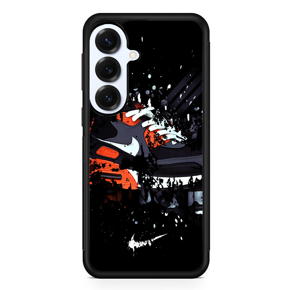 Nike Black Ink Splash Samsung Galaxy S25 Plus Case | Durable Samsung Galaxy S25 Plus Phone Case