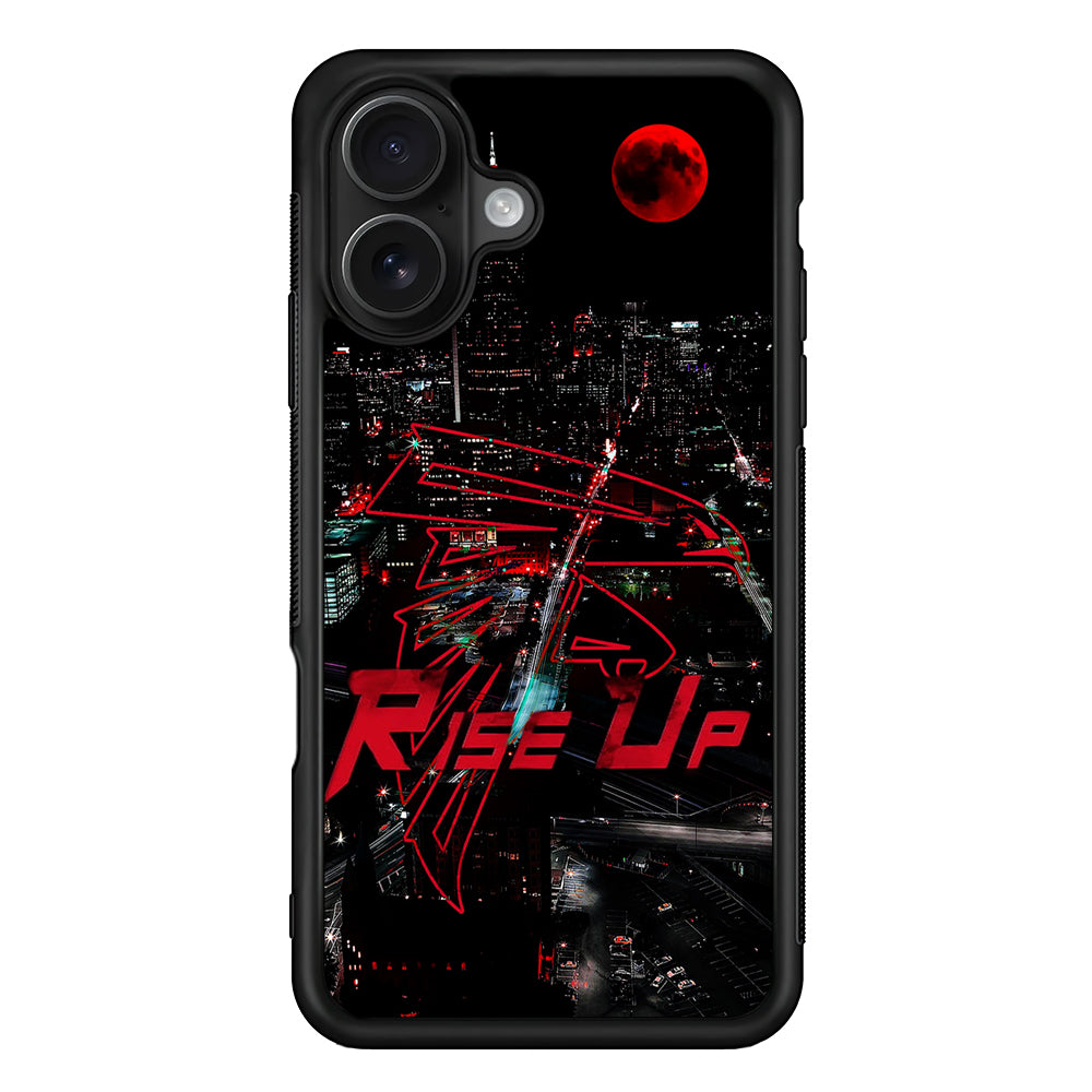 Atlanta Falcons Rise Up iPhone 16 Case - Oxvistore