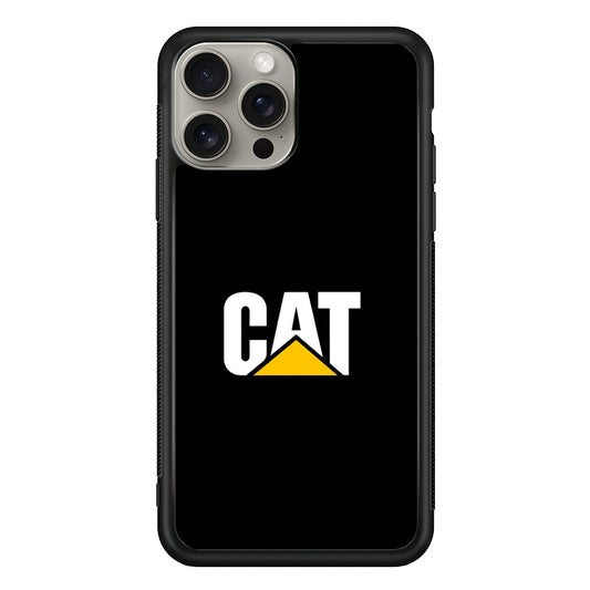 Caterpillar Heavy Equipment iPhone 15 Pro Case | Slim Rubber Case for iPhone 15 Pro
