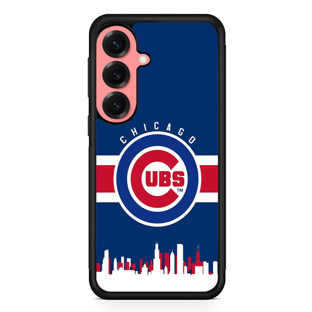 Chicago Cubs Logo Samsung Galaxy S25 Case | Protective Case for Samsung Galaxy S25