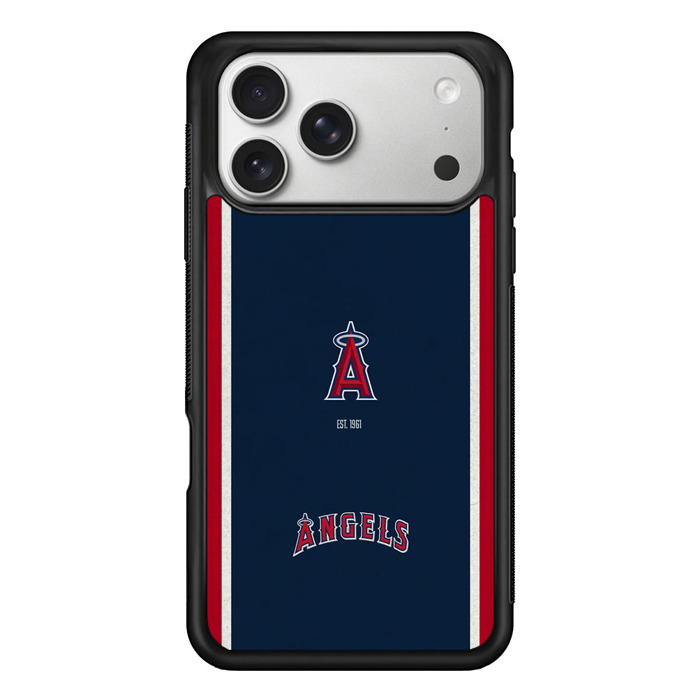 Los Angeles Angels Logo iPhone 17 Pro Case | Slim Rubber Case for iPhone 17 Pro