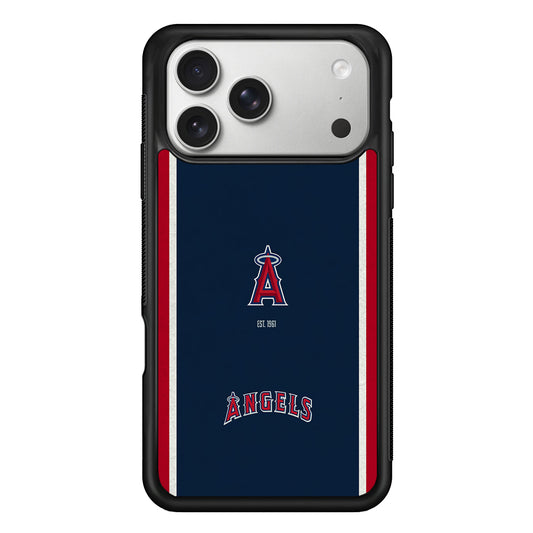 Los Angeles Angels Logo iPhone 17 Pro Case | Slim Rubber Case for iPhone 17 Pro