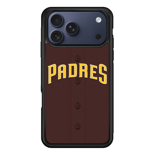 San Diego Padres Jersey iPhone 17 Pro Max Case | Slim Protective Cover for iPhone 17 Pro Max