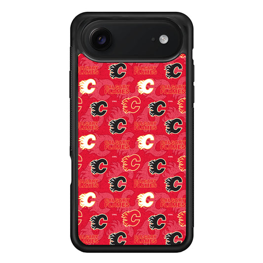Calgary Flames Pattern iPhone 17 Air Case | Protective Case for iPhone 17 Air