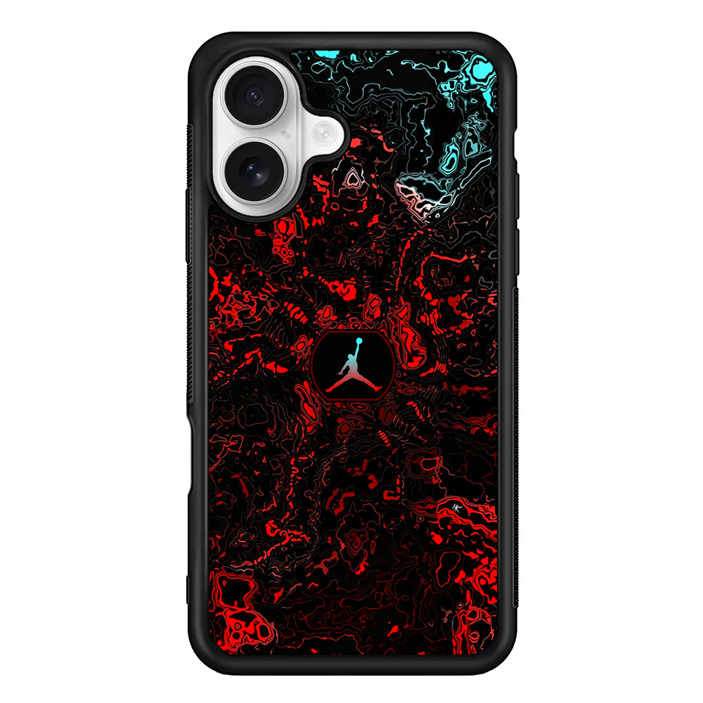 Air Jordan Mountain Contour iPhone 16 Plus Case – Slim Fit Protective Phone Case