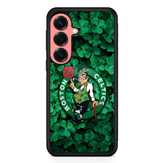 Boston Celtics Leaf Samsung Galaxy S25 Case | Protective Case for Samsung Galaxy S25