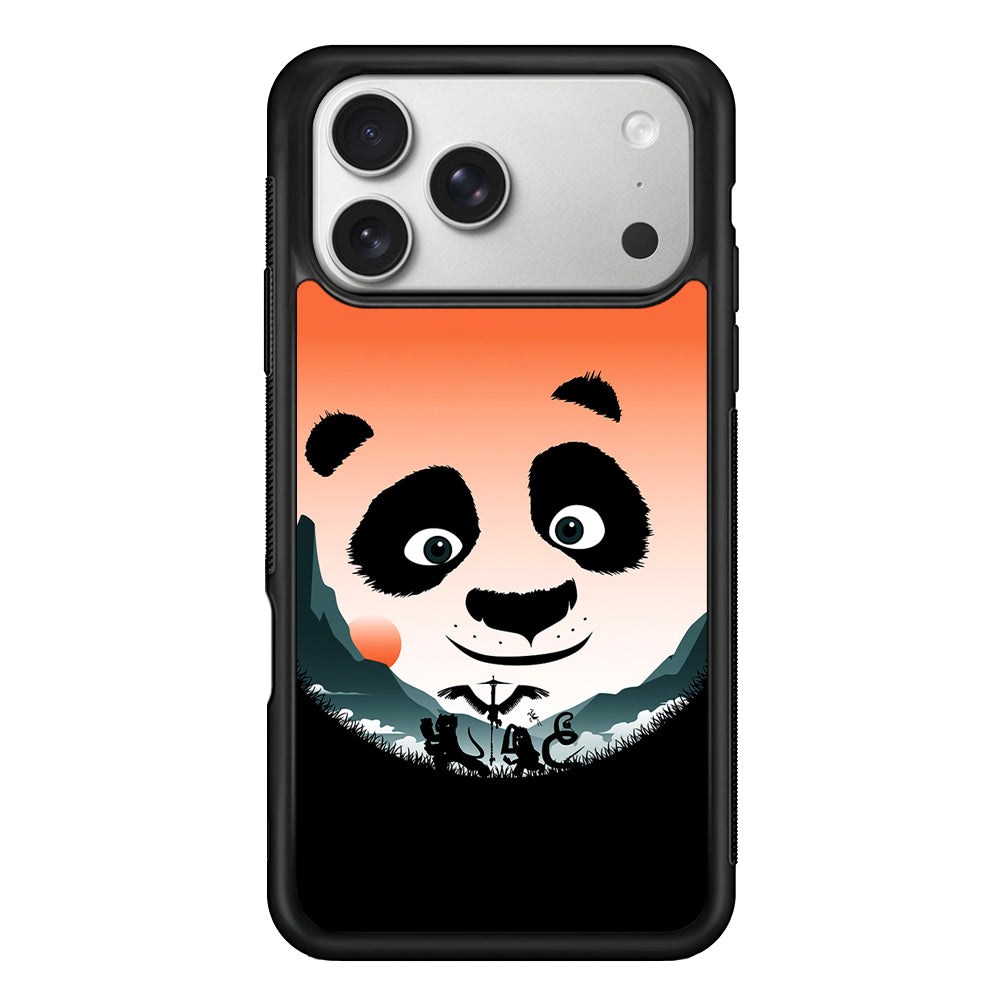 Kung Fu Panda Exercise iPhone 17 Pro Case | Slim Rubber Case for iPhone 17 Pro