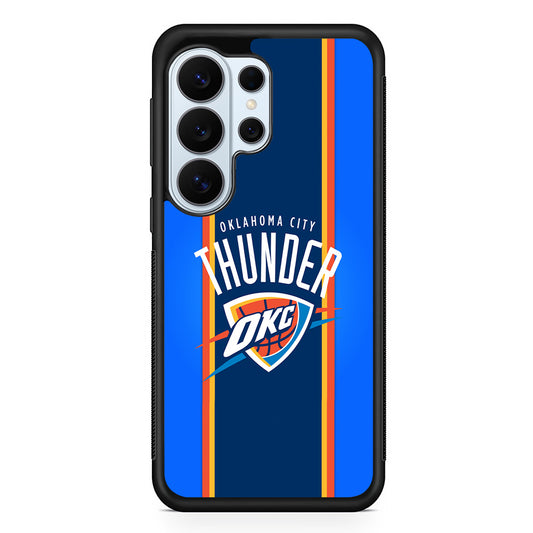 Oklahoma City Thunder Logo Samsung Galaxy S26 Ultra Case | Protective Phone Cover
