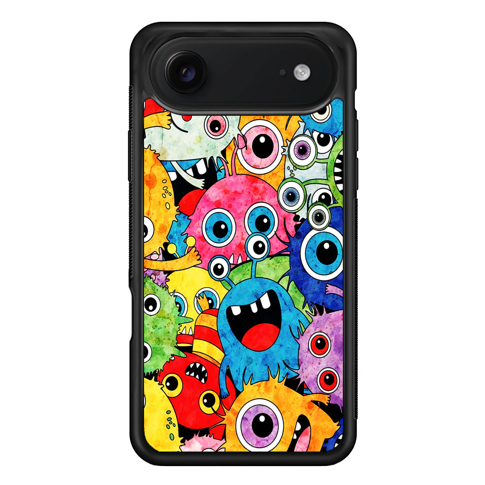 Cute Monster Doodle iPhone 17 Air Case | Protective Case for iPhone 17 Air