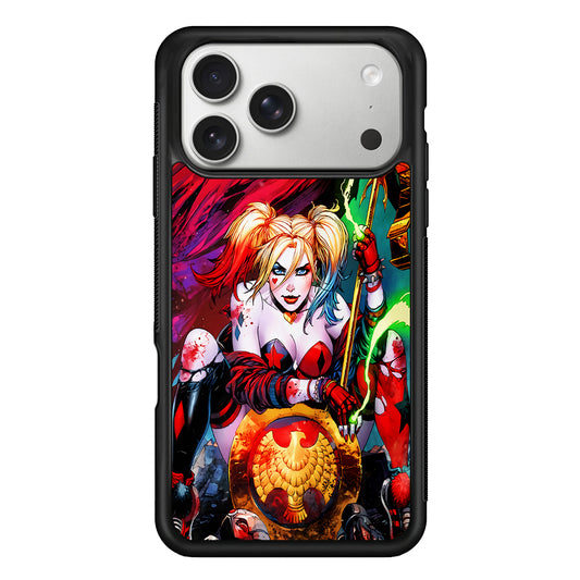 Harley Quinn Superman Flag iPhone 17 Pro Case | Slim Rubber Case for iPhone 17 Pro