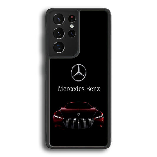 Mercedes-Benz Red Dark Aesthetic Samsung Galaxy S23 Ultra Case | Slim Rubber Case for Samsung Galaxy S23 Ultra
