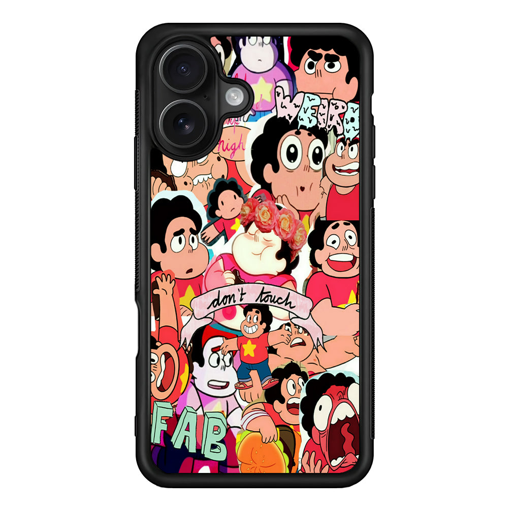 Steven Universe Collection Cartoon iPhone 16 Case - Oxvistore