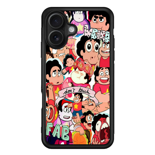 Steven Universe Collection Cartoon iPhone 16 Case - Oxvistore