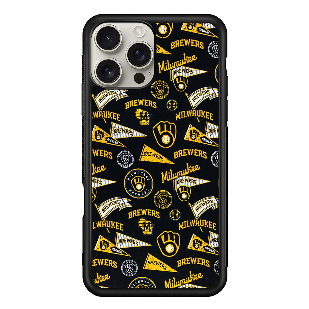 Milwaukee Brewers Vintage iPhone 16 Pro Max Case | Stylish Protective Case for iPhone 16 Pro Max
