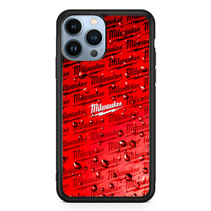 Milwaukee Tool Water Droplet 2D Rubber Phone Case | Durable Phone Case