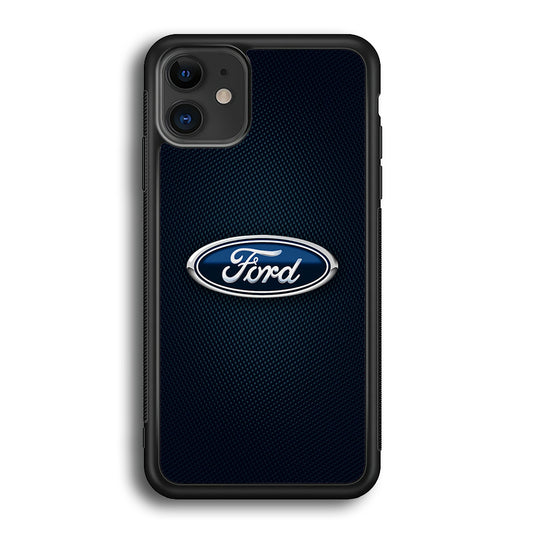 Ford Legend of Performance iPhone 12 Case | Slim Rubber Case for iPhone 12