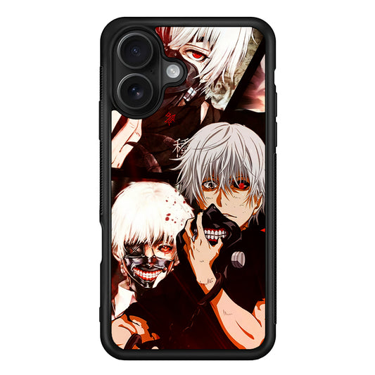 Kaneki Tokyo Ghoul Aesthetic iPhone 16 Case - Oxvistore