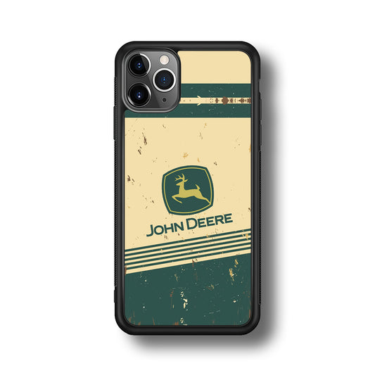 John Deere Retro Plaque iPhone 11 Pro Max Case | Slim Rubber Case for iPhone 11 Pro Max