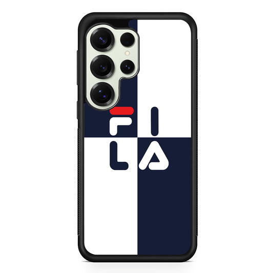 Fila Box Word Samsung Galaxy S25 Ultra Case | Slim Rubber Case for Samsung Galaxy S25 Ultra