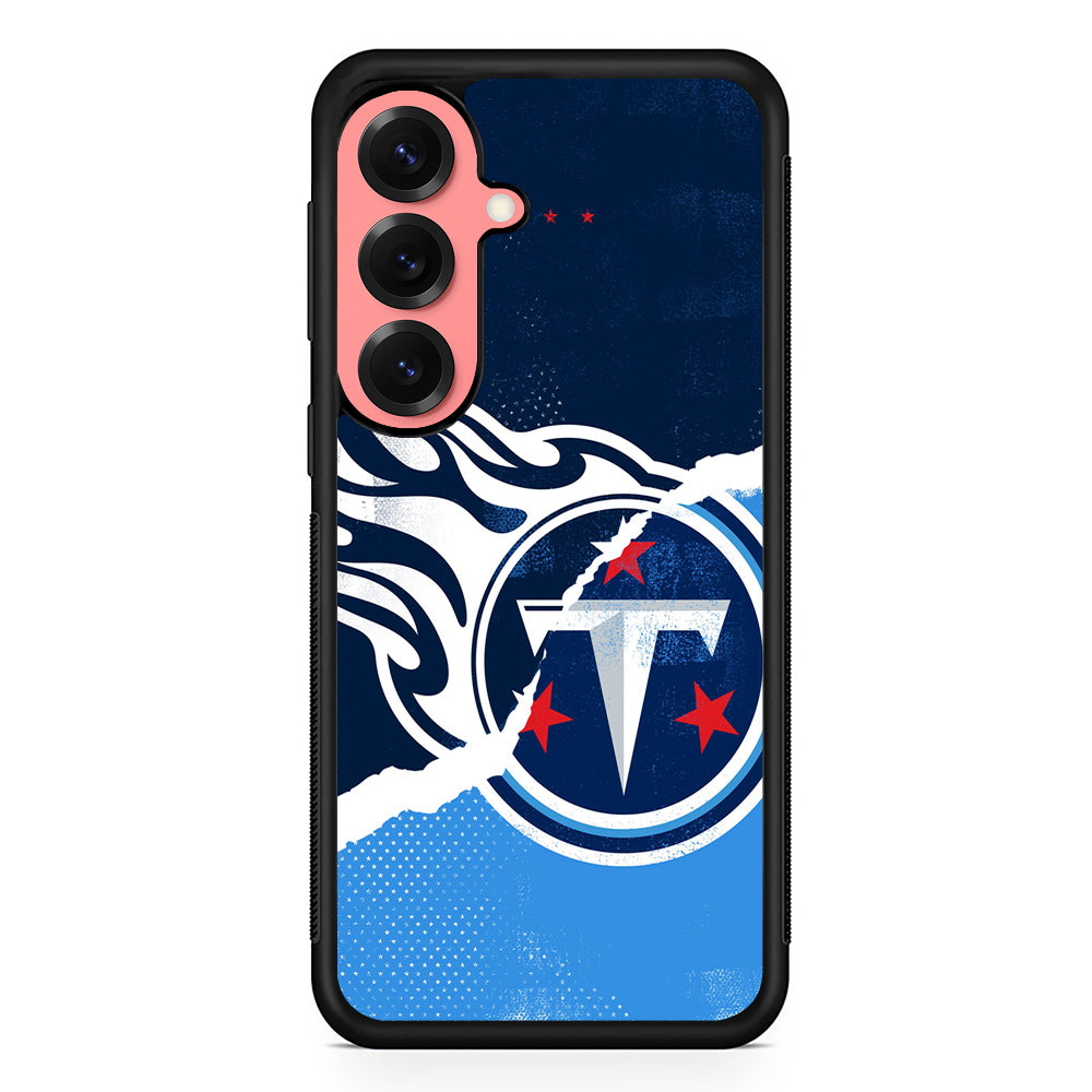 Tennessee Titans Logo Samsung Galaxy S25 Case | Protective Case for Samsung Galaxy S25