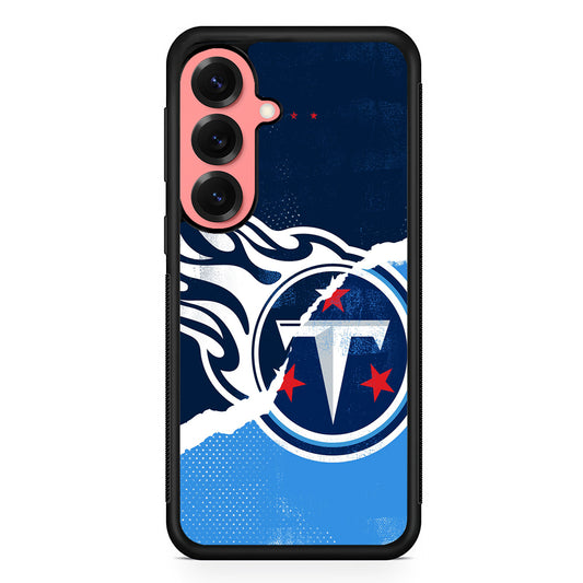 Tennessee Titans Logo Samsung Galaxy S25 Case | Protective Case for Samsung Galaxy S25