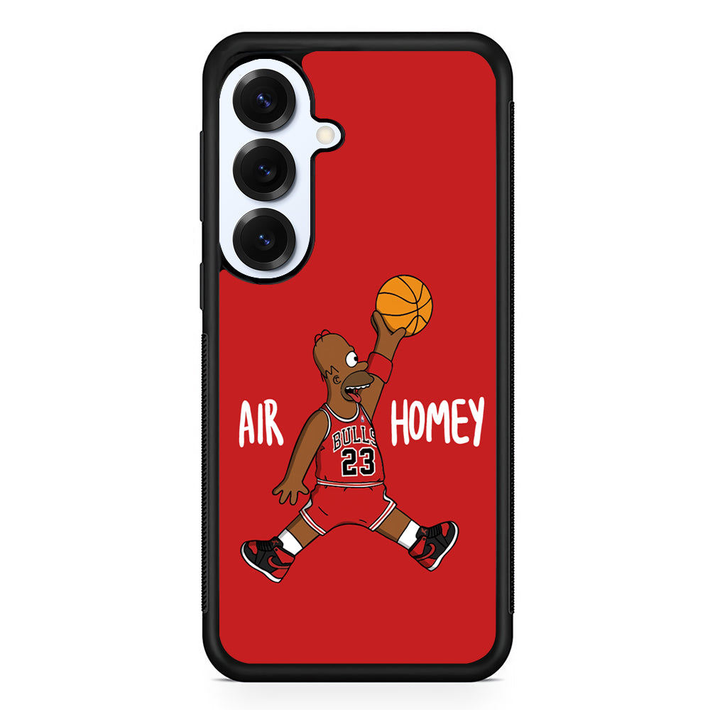 Simpson Air Homey Chicago Bulls Samsung Galaxy S25 Plus Case | Slim Rubber Cover for Samsung Galaxy S25 Plus