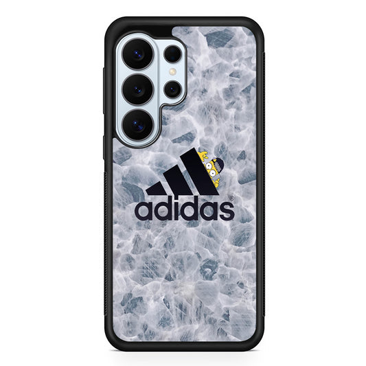 Adidas Logo with Simpson Samsung Galaxy S26 Ultra Case | Protective Phone Cover