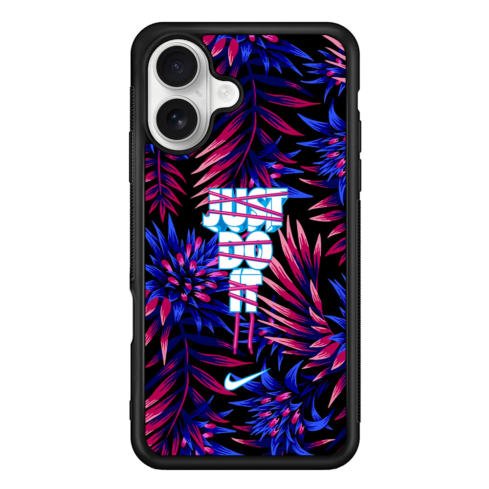 Nike Neon Glow Watchword iPhone 16 Plus Case – Slim Fit Protective Phone Case