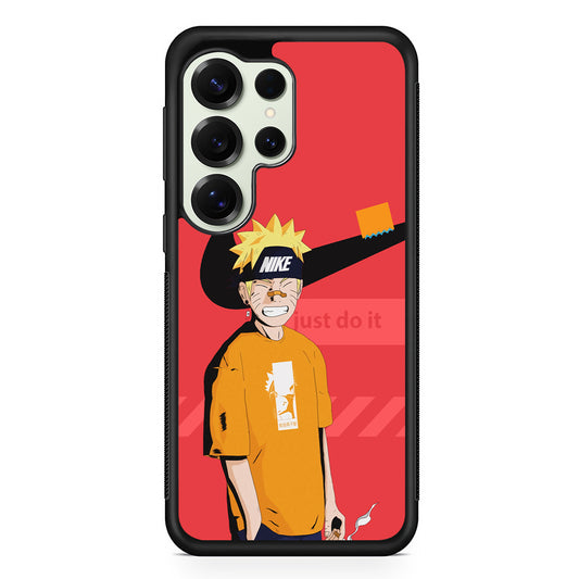 Nike Cover with Naruto Samsung Galaxy S25 Ultra Case | Durable Rubber Case for Samsung Galaxy S25 Ultra