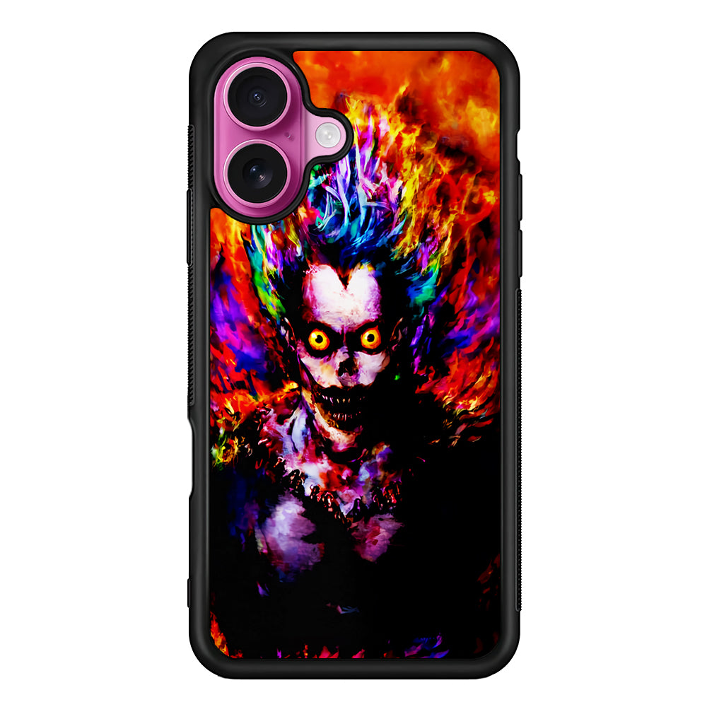 Ryuk Death Note Painting iPhone 17 Case | Slim Protective Rubber Phone Cover