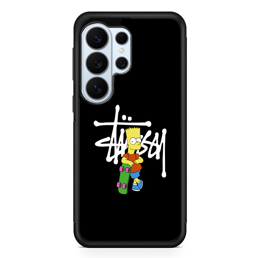 Stussy Simpson Skate Samsung Galaxy S26 Ultra Case | Slim Rubber Case for Samsung Galaxy S26 Ultra