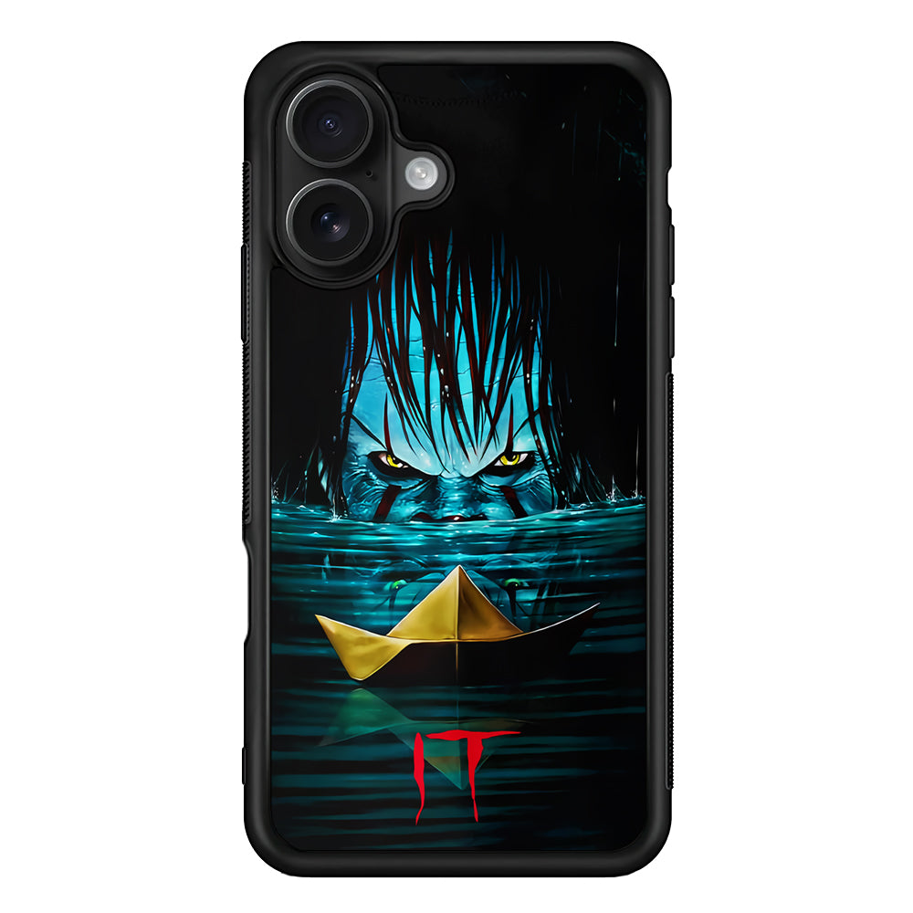 Pennywise IT Poster Art iPhone 16 Case - Oxvistore