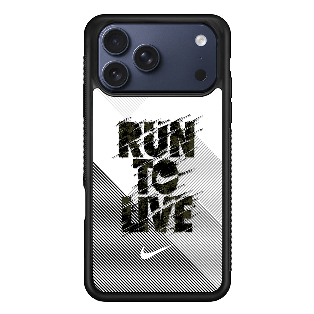 Nike Live Must Run iPhone 17 Pro Max Case | Durable Rubber Case for iPhone 17 Pro Max
